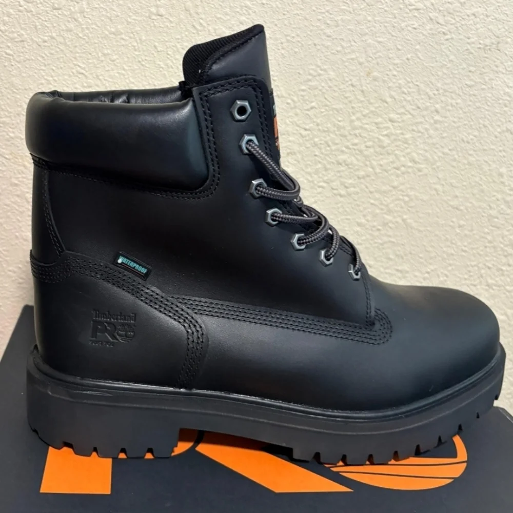 Timberland PRO Men's Black Work Boots size 12W